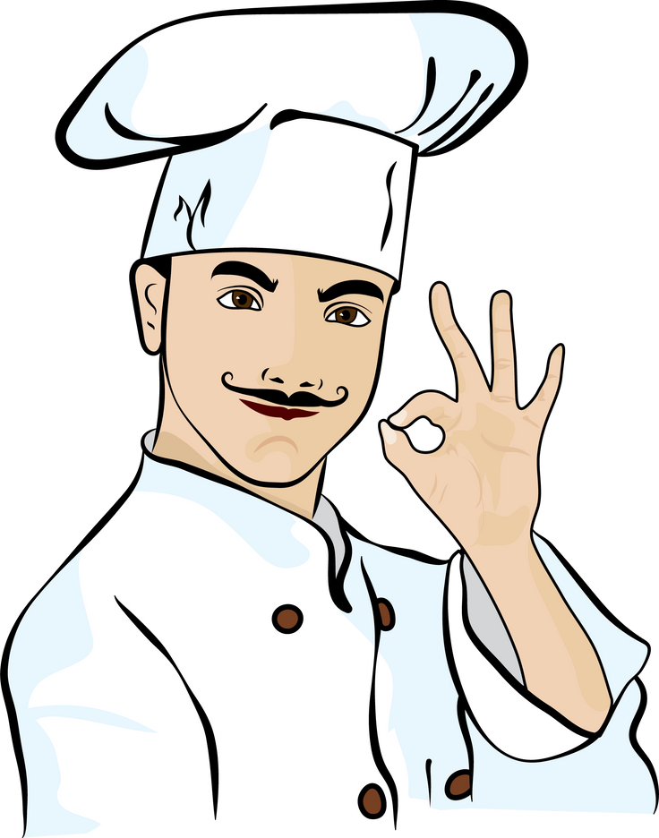 Chef Portrait Illustration